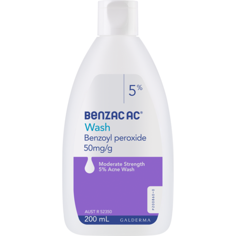 Benzac AC Moderate Strength 5% Acne Wash